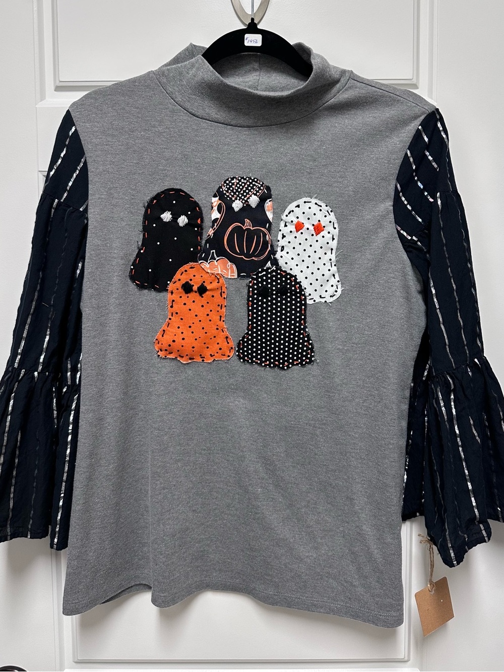 Upcycled Fall Appliqué Top